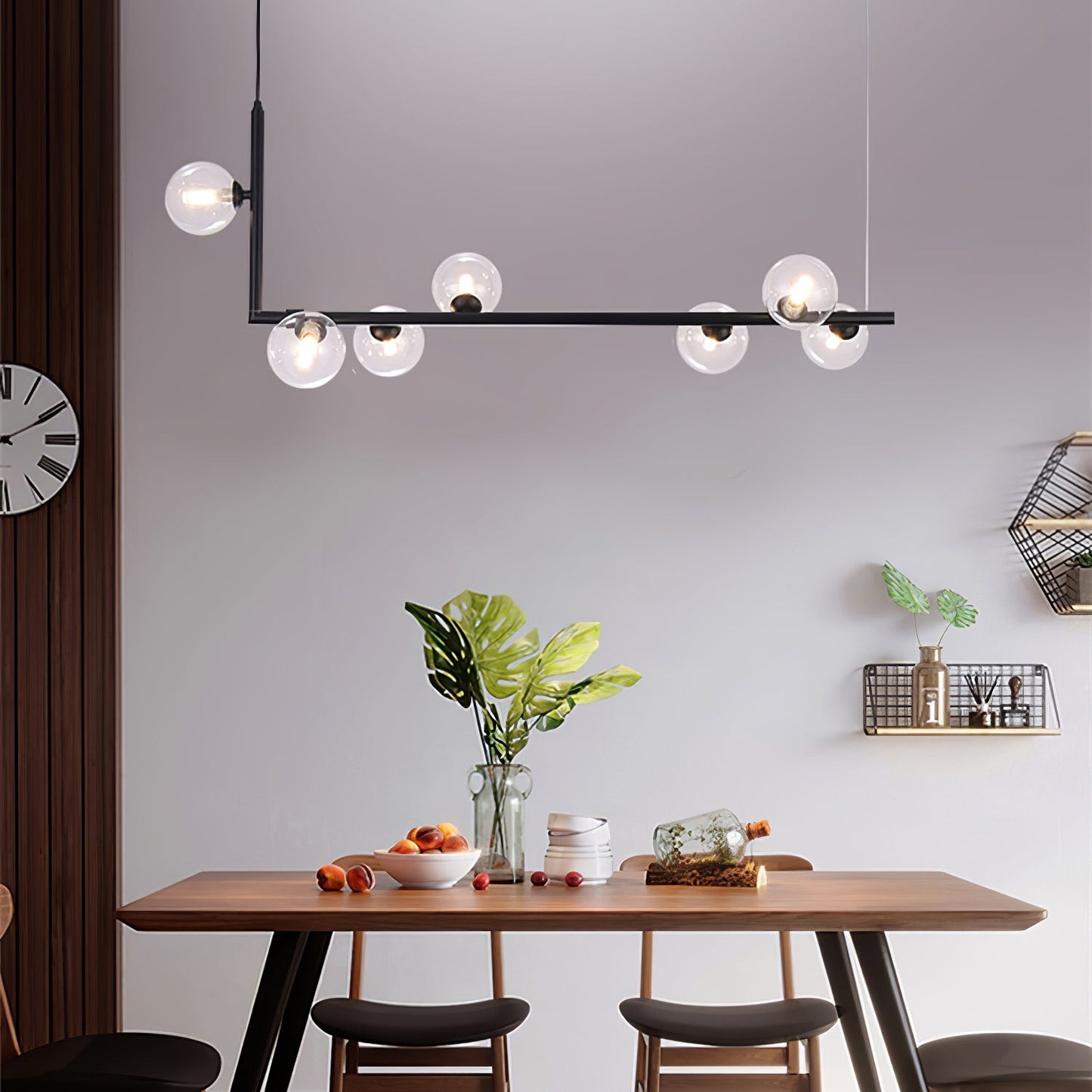 Air 73 Glass Pendant Lamp - Modern Design with Adjustable Height & LED