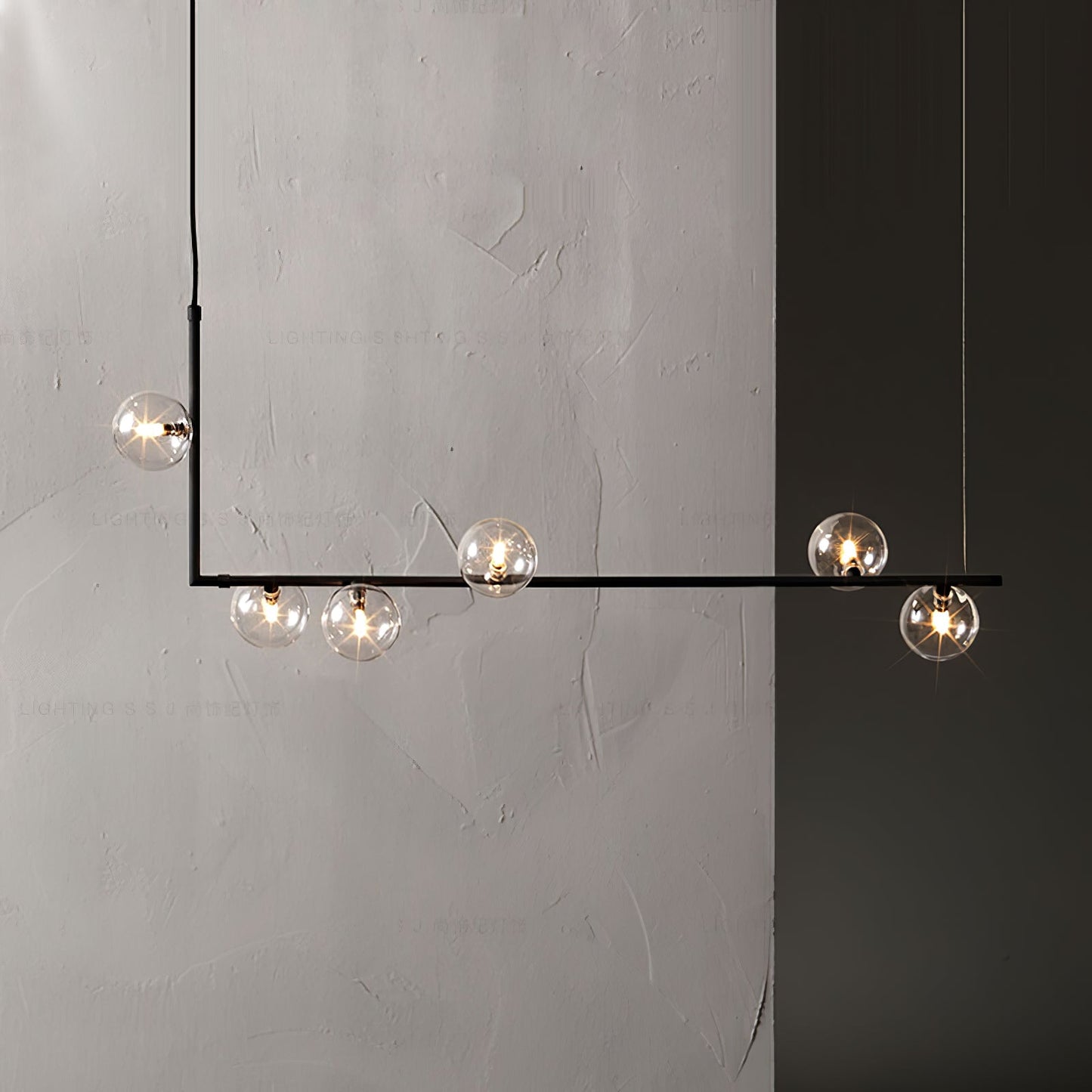 Air 73 Glass Pendant Lamp - Modern Design with Adjustable Height & LED