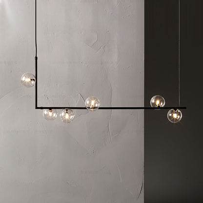 Air 73 Glass Pendant Lamp - Modern Design with Adjustable Height & LED