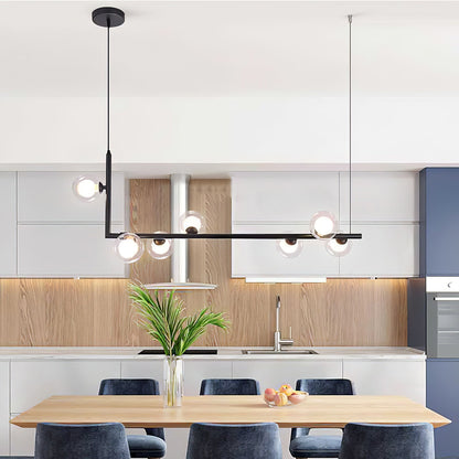 Air 73 Glass Pendant Lamp - Modern Design with Adjustable Height & LED