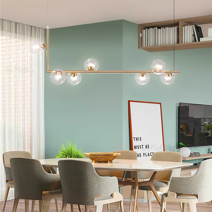 Air 73 Glass Pendant Lamp - Modern Design with Adjustable Height & LED