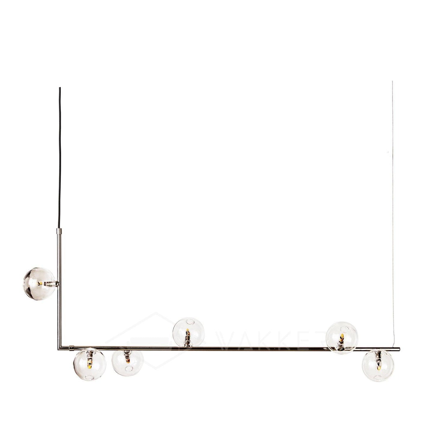 Air 73 Glass Pendant Lamp - Modern Design with Adjustable Height & LED