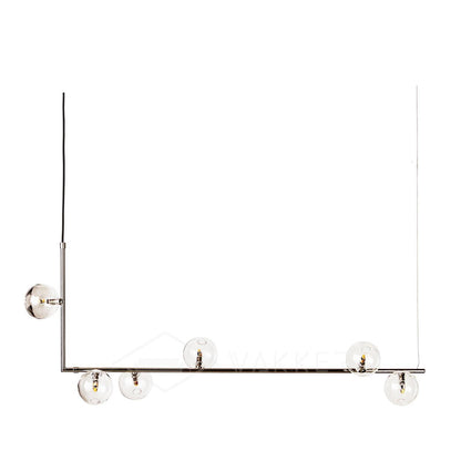 Air 73 Glass Pendant Lamp - Modern Design with Adjustable Height & LED