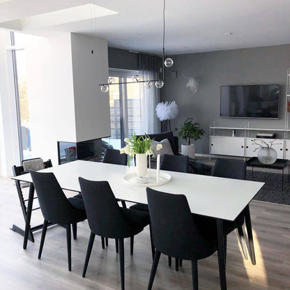 Air 73 Glass Pendant Lamp - Modern Design with Adjustable Height & LED