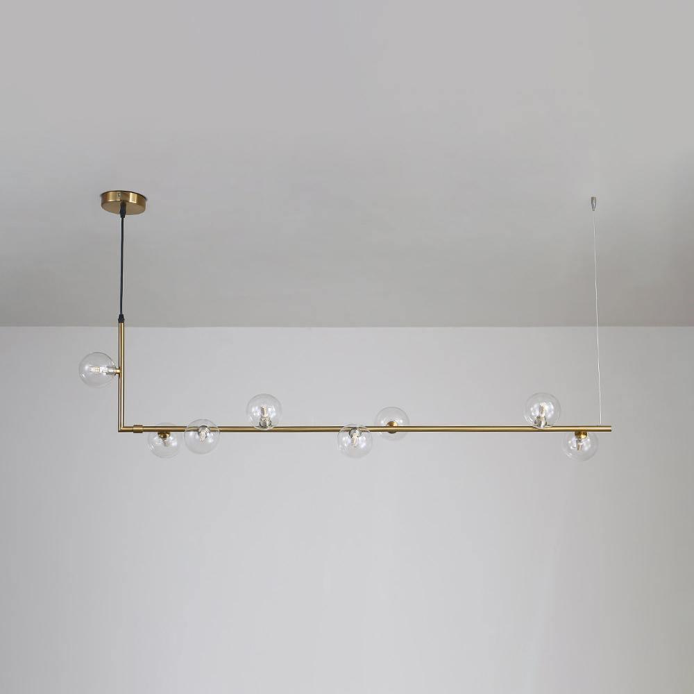 Air 73 Glass Pendant Lamp - Modern Design with Adjustable Height & LED