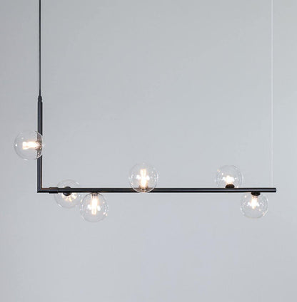 Air 73 Glass Pendant Lamp - Modern Design with Adjustable Height & LED