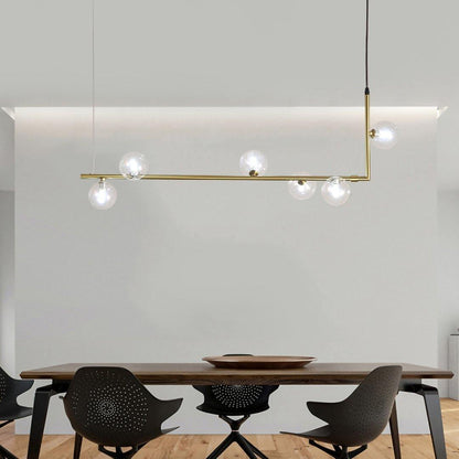 Air 73 Glass Pendant Lamp - Modern Design with Adjustable Height & LED
