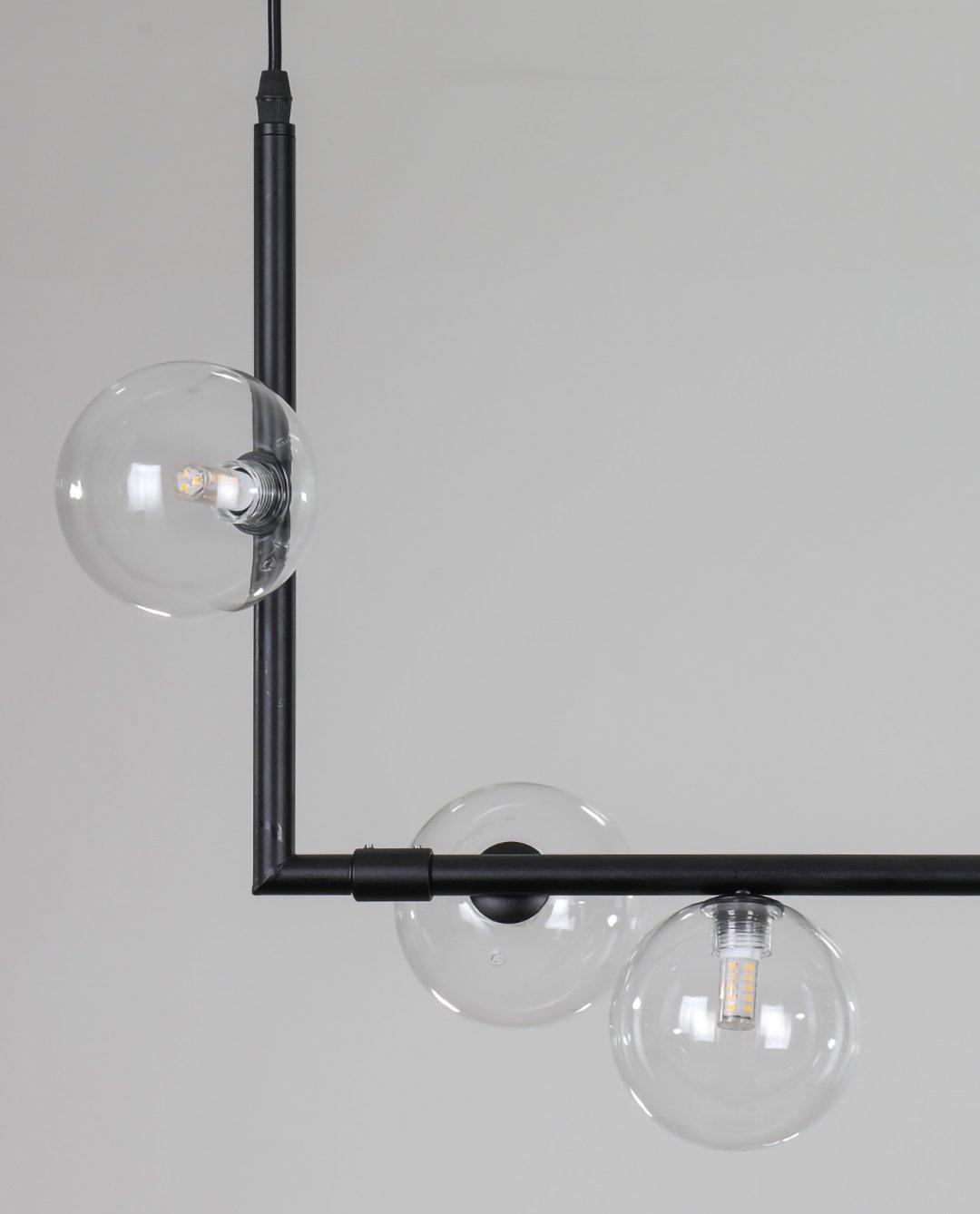 Air 73 Glass Pendant Lamp - Modern Design with Adjustable Height & LED