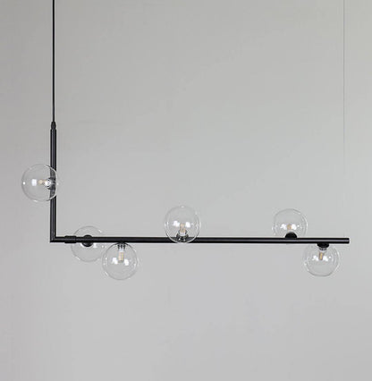Air 73 Glass Pendant Lamp - Modern Design with Adjustable Height & LED