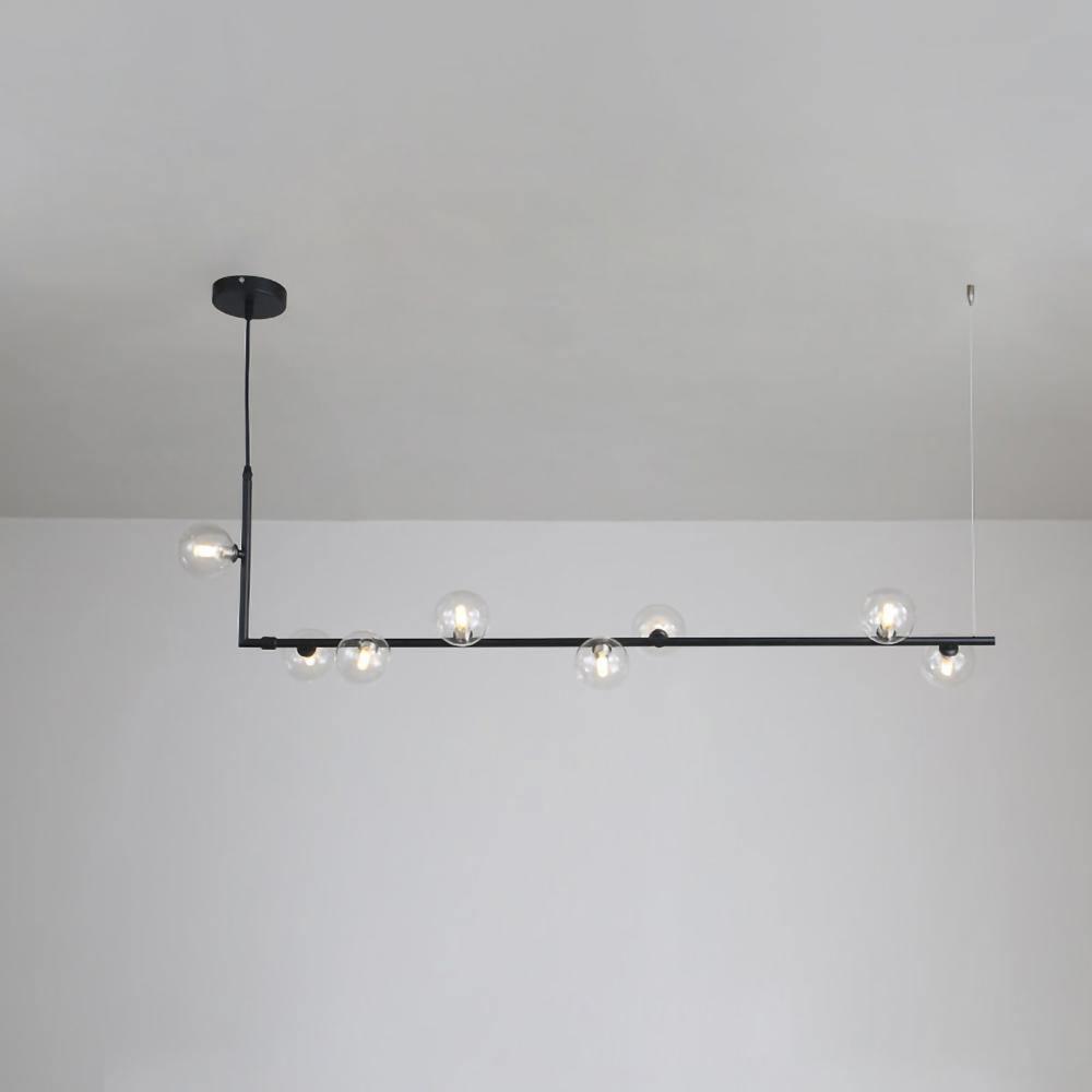 Air 73 Glass Pendant Lamp - Modern Design with Adjustable Height & LED
