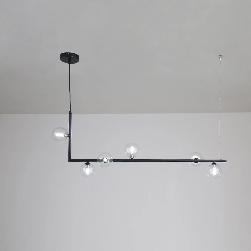 Air 73 Glass Pendant Lamp - Modern Design with Adjustable Height & LED