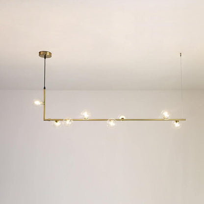 Air 73 Glass Pendant Lamp - Modern Design with Adjustable Height & LED