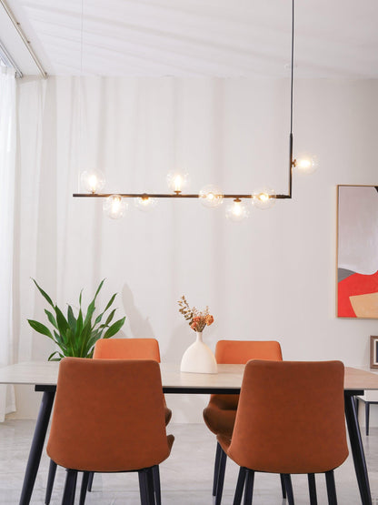 Air 73 Glass Pendant Lamp - Modern Design with Adjustable Height & LED