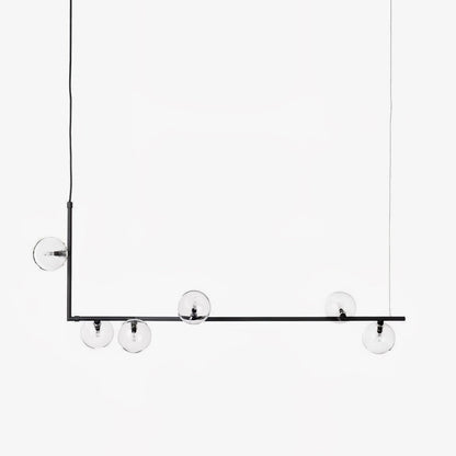 Air 73 Glass Pendant Lamp - Modern Design with Adjustable Height & LED