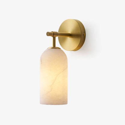 Pillar Alabaster Wall Sconce - Elegant Design, Soft Ambient Lighting