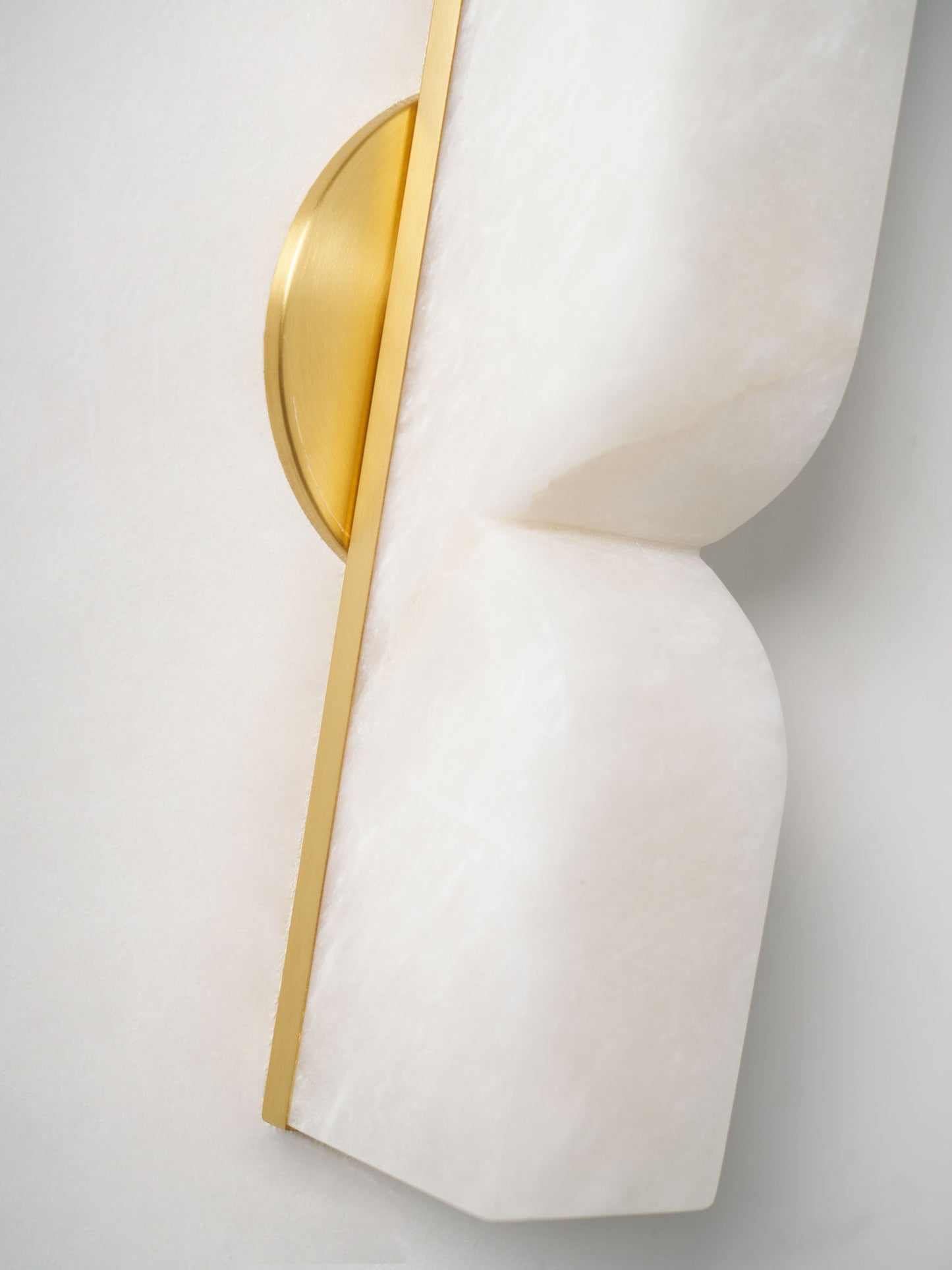 Alabaster Essence Wall Sconce - Elegant Design with Adjustable Light D