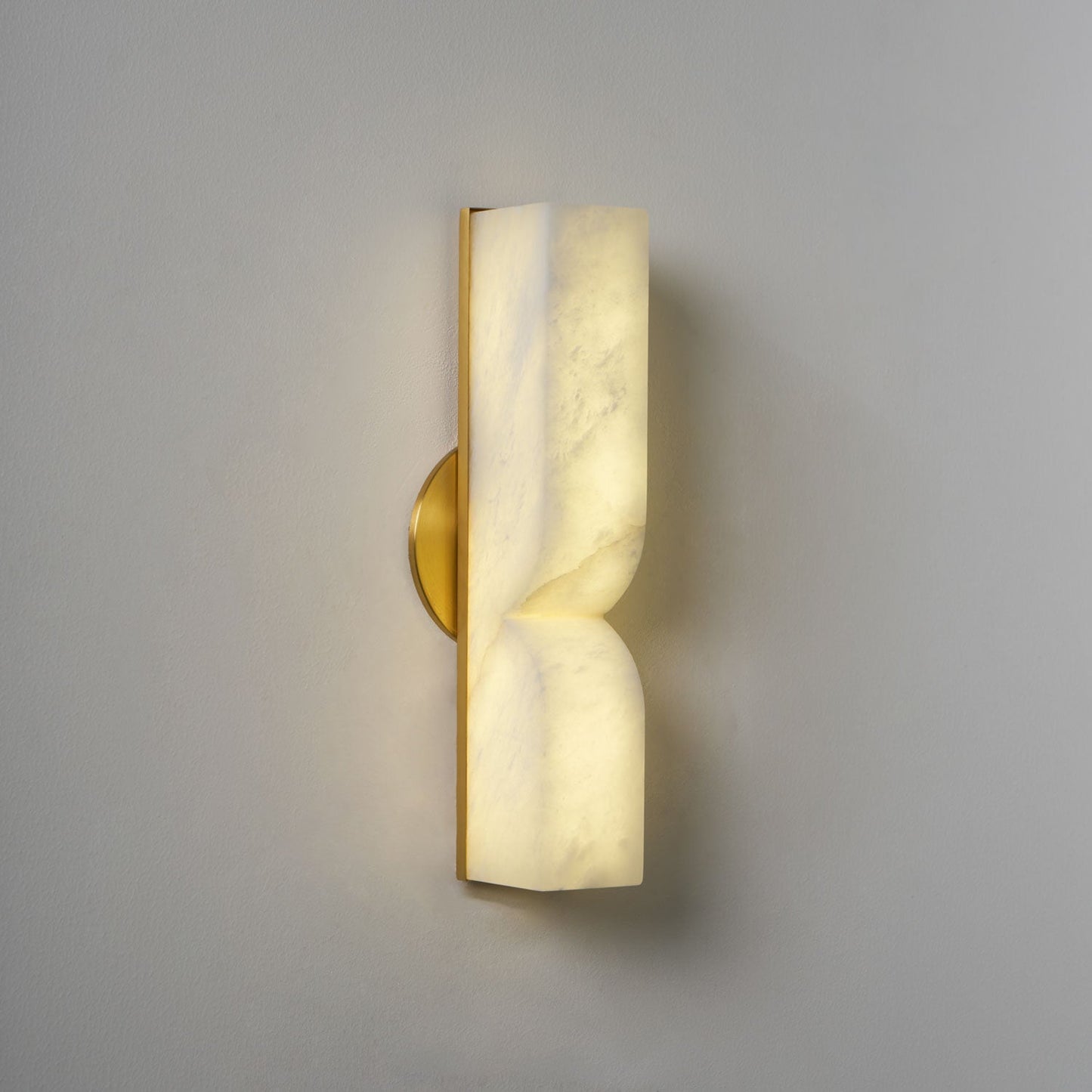 Alabaster Essence Wall Sconce - Elegant Design with Adjustable Light D