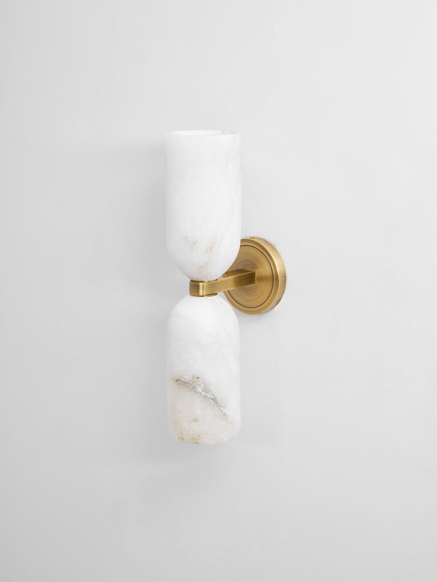 Alabaster Nexus Wall Sconce - Elegant Design with Adjustable Brightnes