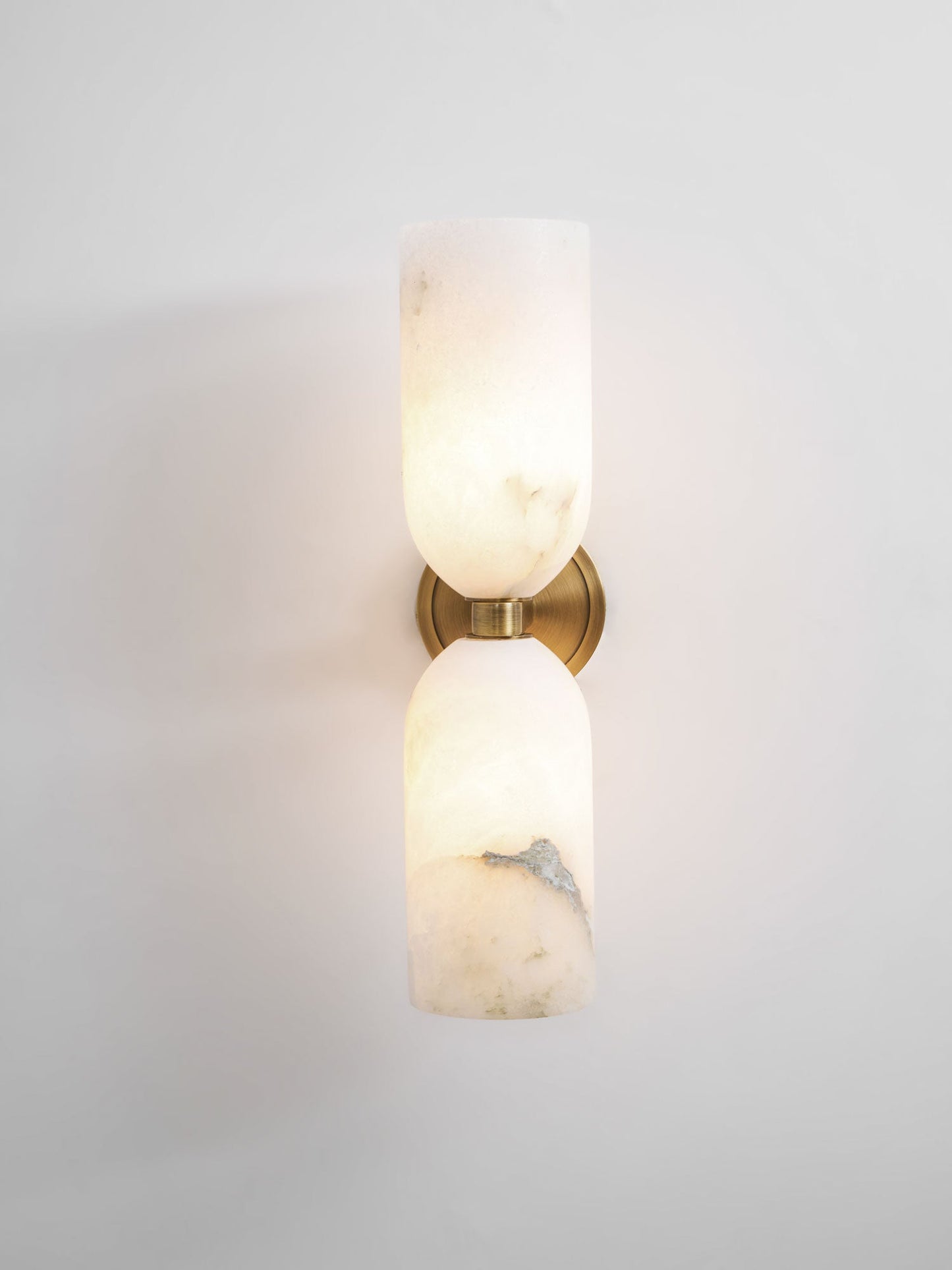 Alabaster Nexus Wall Sconce - Elegant Design with Adjustable Brightnes