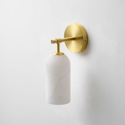 Pillar Alabaster Wall Sconce - Elegant Design, Soft Ambient Lighting