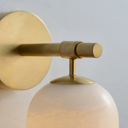 Pillar Alabaster Wall Sconce - Elegant Design, Soft Ambient Lighting