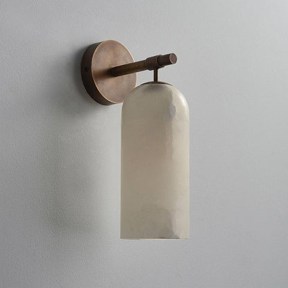 Pillar Alabaster Wall Sconce - Elegant Design, Soft Ambient Lighting