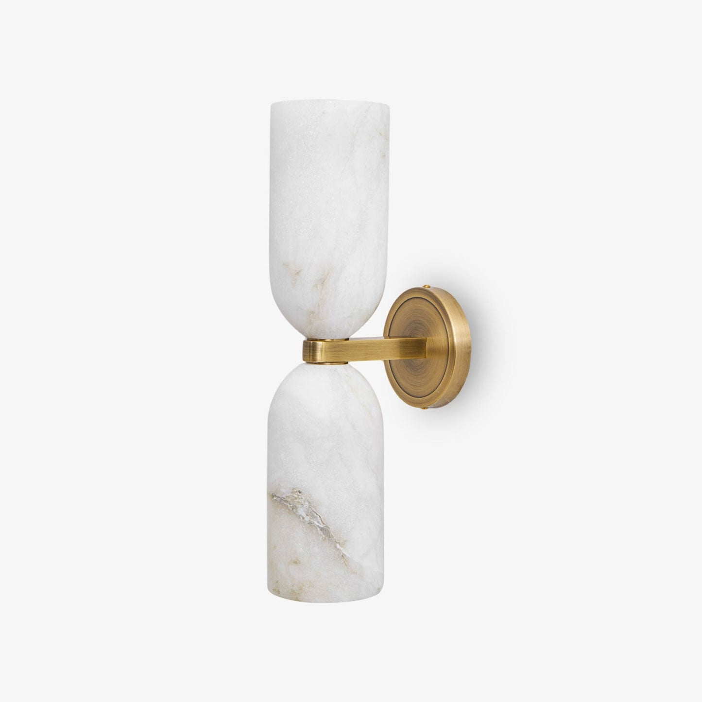 Alabaster Nexus Wall Sconce - Elegant Design with Adjustable Brightnes