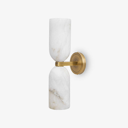 Alabaster Nexus Wall Sconce - Elegant Design with Adjustable Brightnes