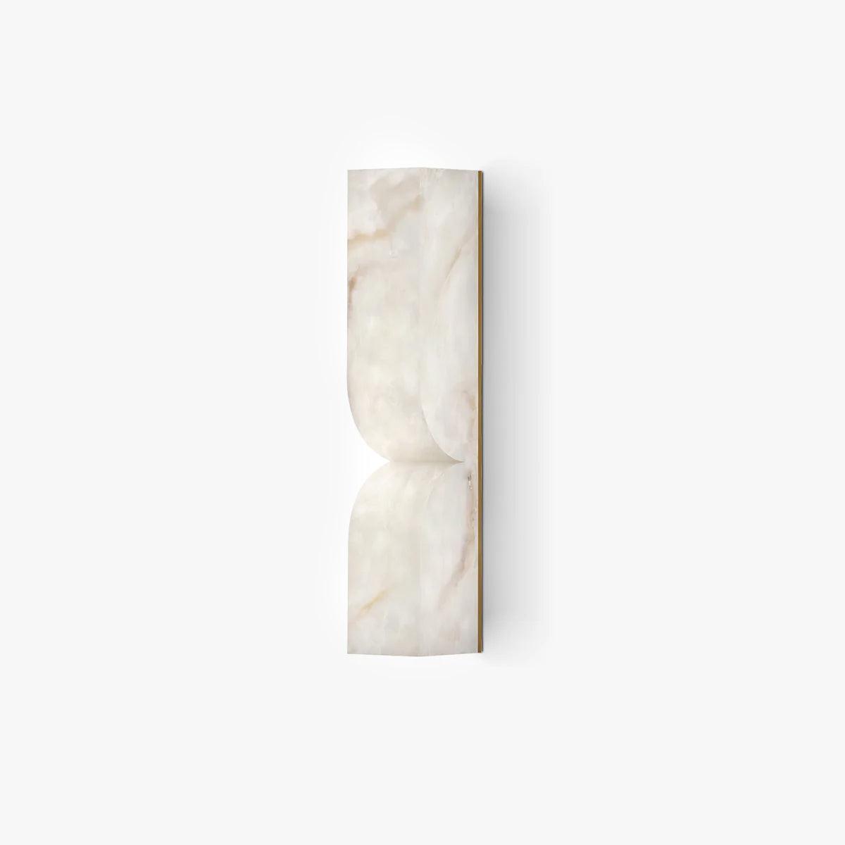 Alabaster Essence Wall Sconce - Elegant Design with Adjustable Light D