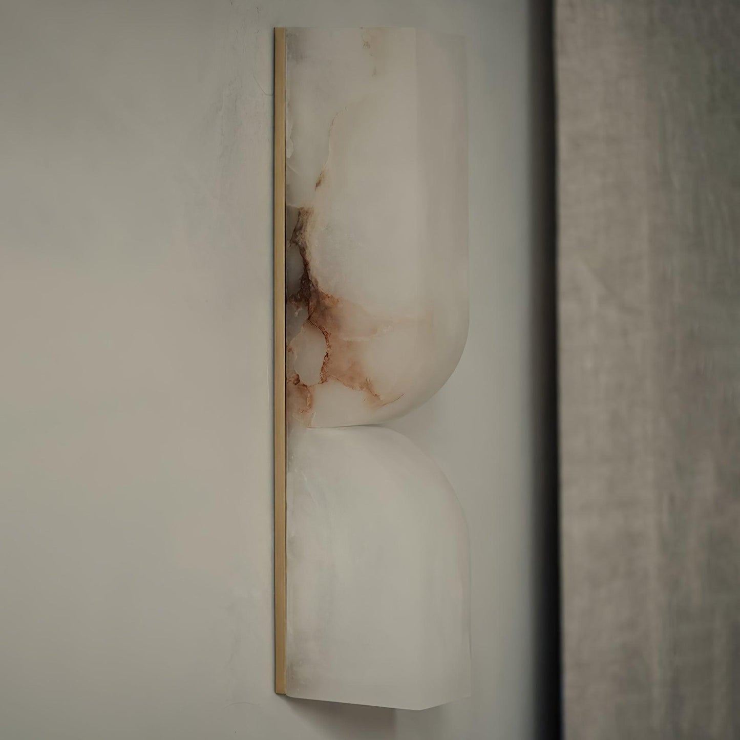 Alabaster Essence Wall Sconce - Elegant Design with Adjustable Light D
