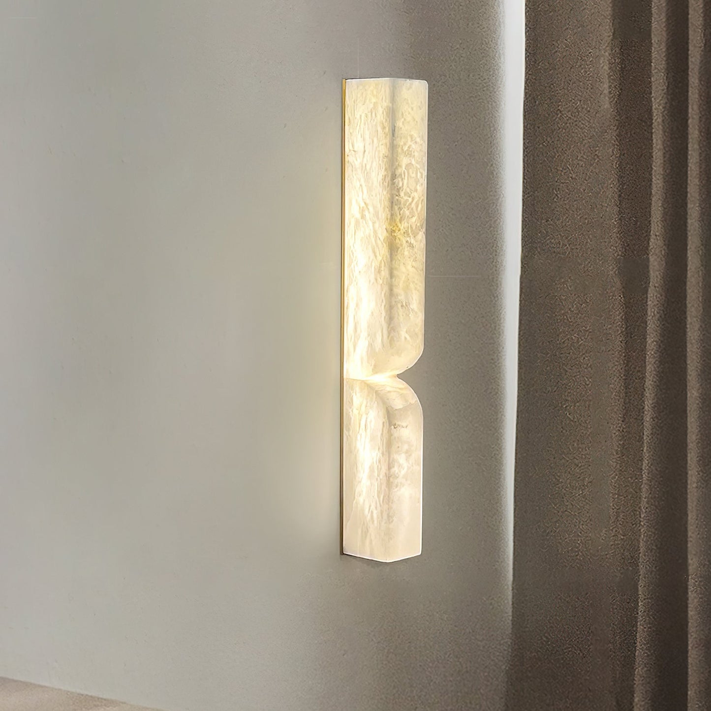 Alabaster Essence Wall Sconce - Elegant Design with Adjustable Light D