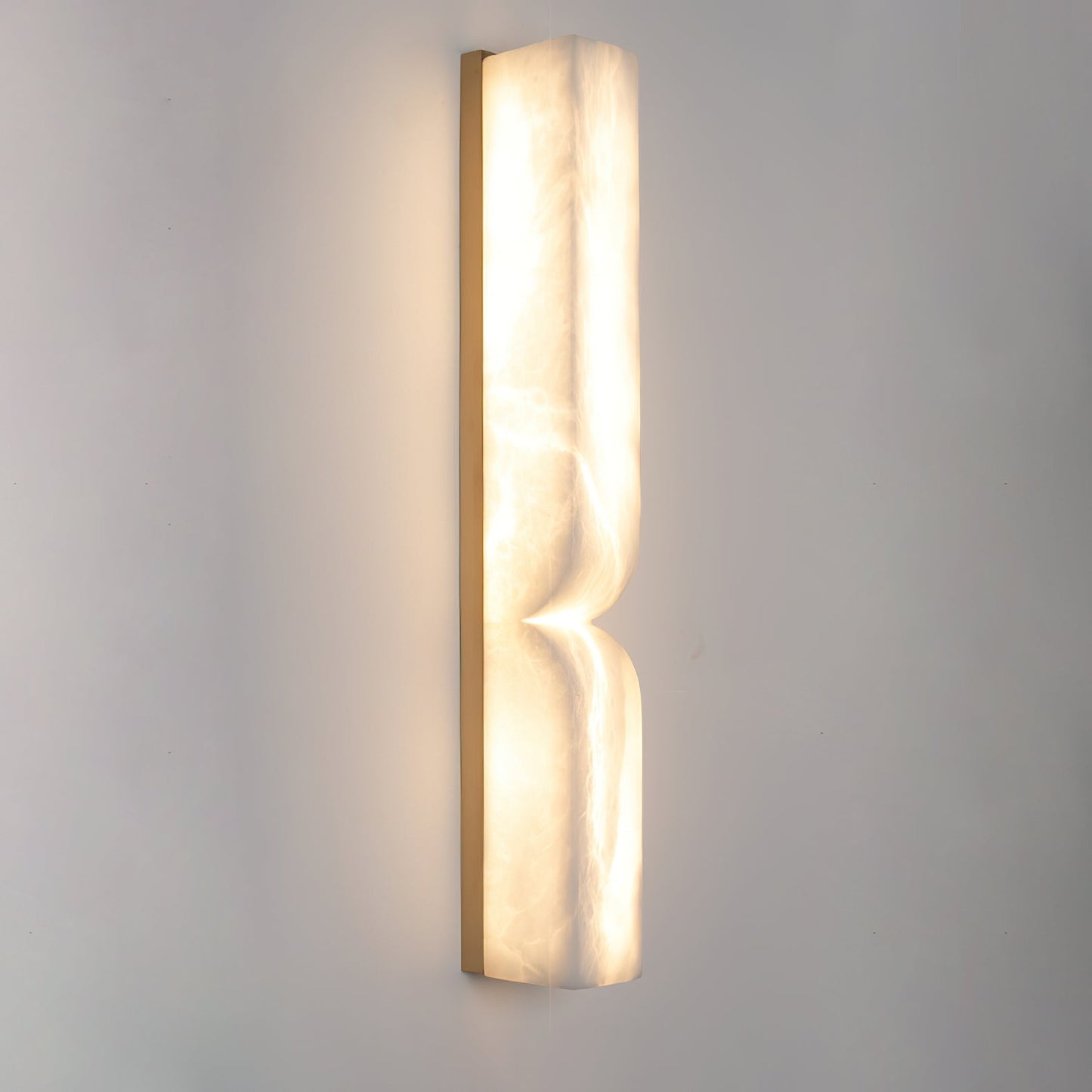 Alabaster Essence Wall Sconce - Elegant Design with Adjustable Light D