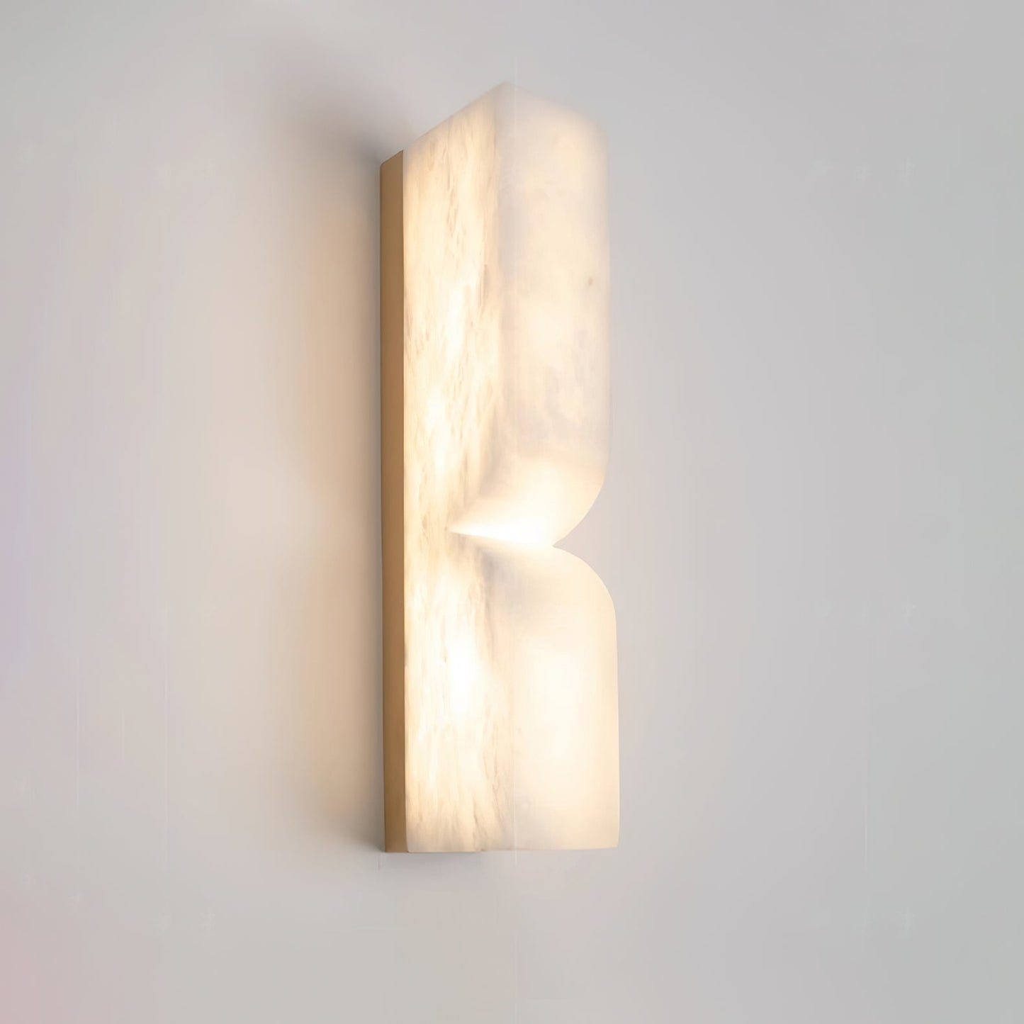 Alabaster Essence Wall Sconce - Elegant Design with Adjustable Light D
