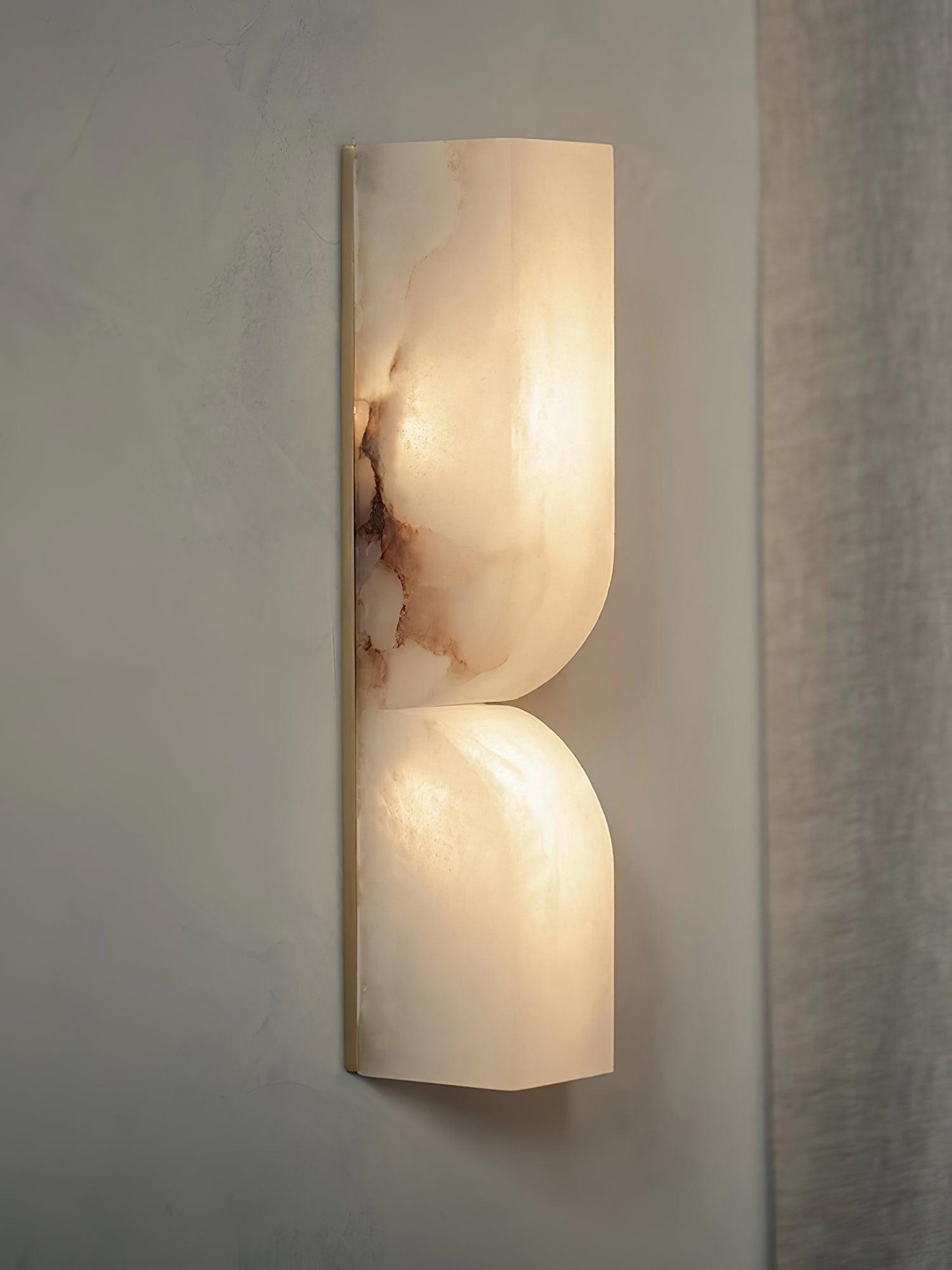 Alabaster Essence Wall Sconce - Elegant Design with Adjustable Light D
