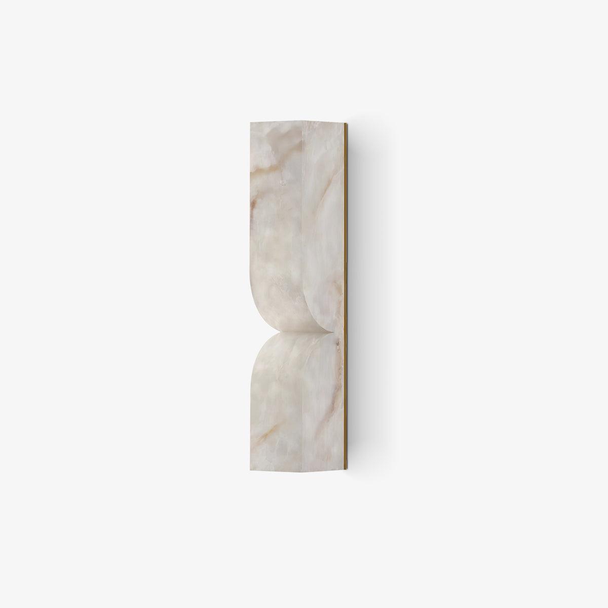 Alabaster Essence Wall Sconce - Elegant Design with Adjustable Light D
