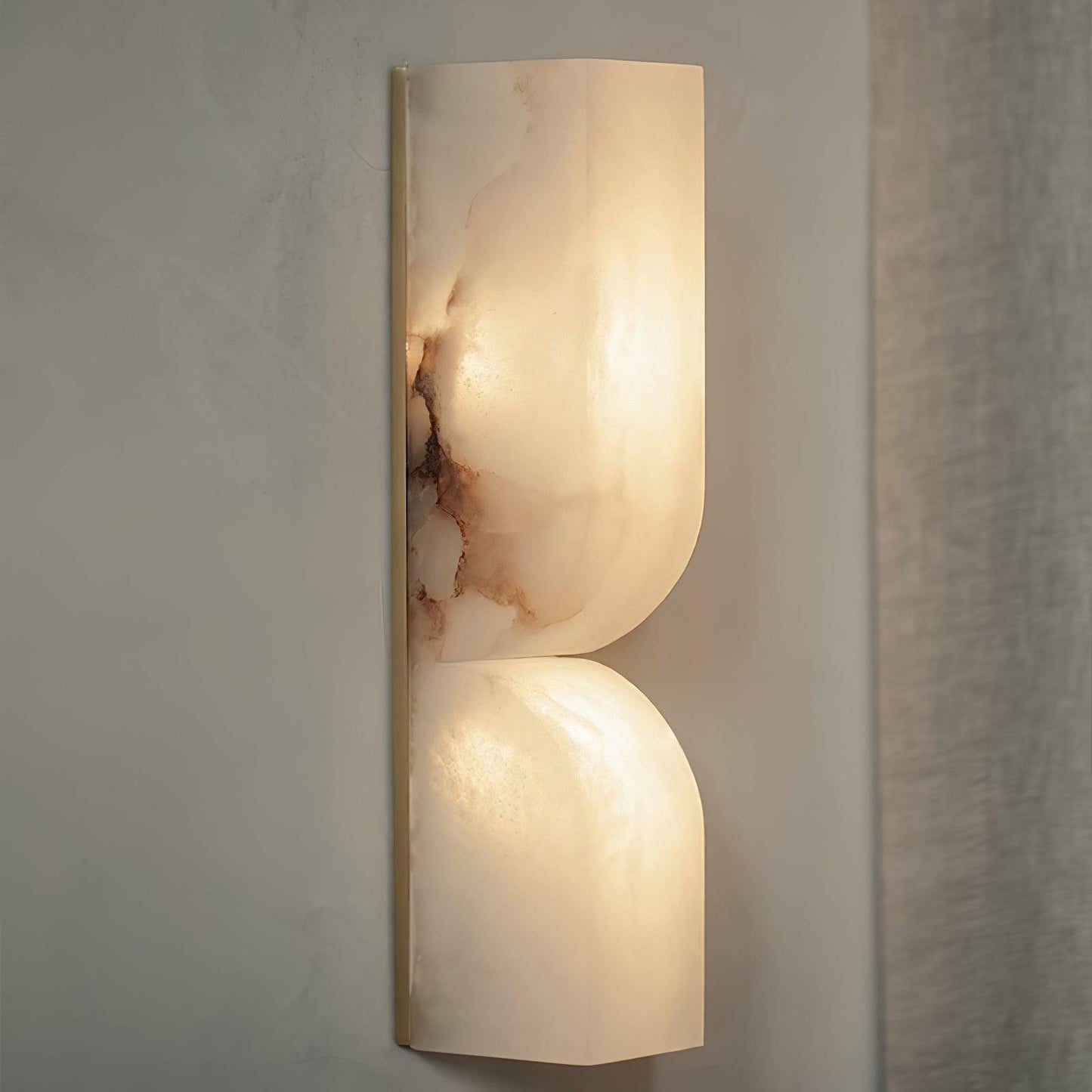 Alabaster Essence Wall Sconce - Elegant Design with Adjustable Light D