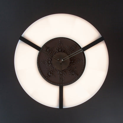 Alabaster Halo Pendant Light - Adjustable Height, Modern Design