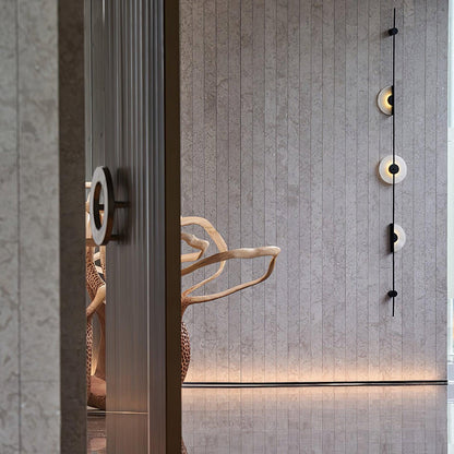 Alabaster Vertical Wall Sconce - Soft Glow, Easy Installation