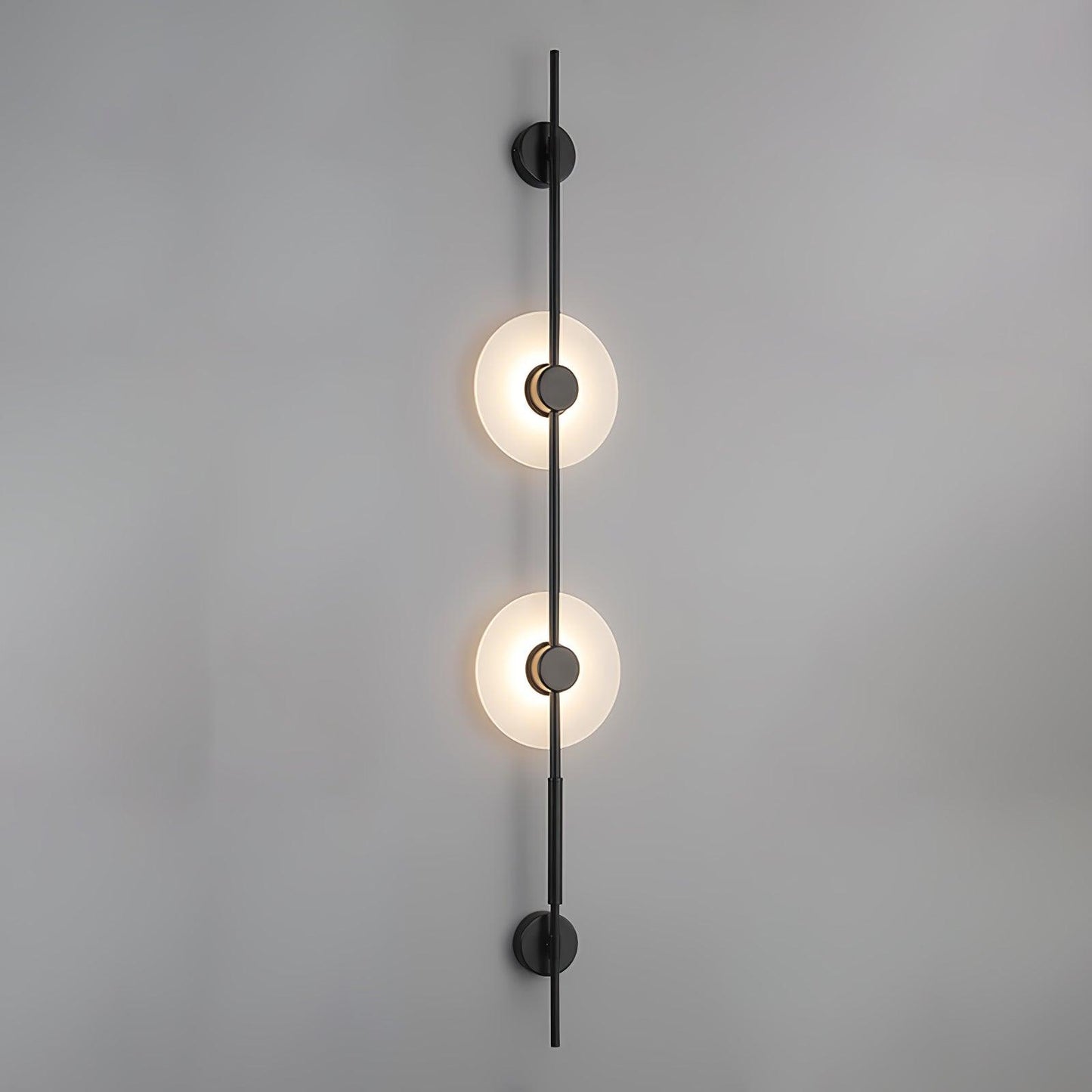 Alabaster Vertical Wall Sconce - Soft Glow, Easy Installation