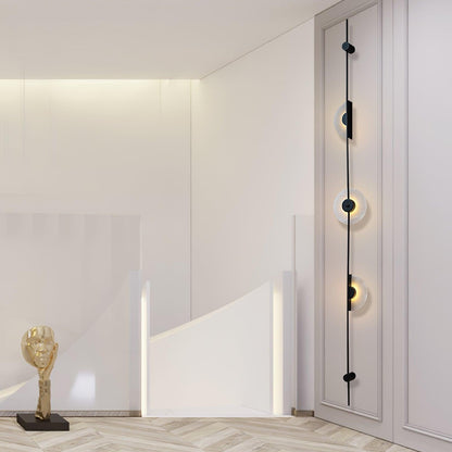 Alabaster Vertical Wall Sconce - Soft Glow, Easy Installation