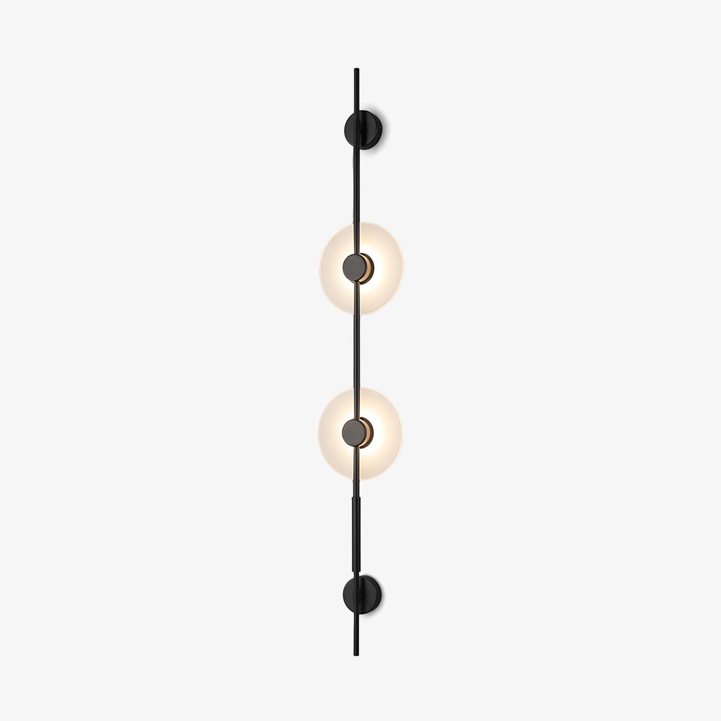 Alabaster Vertical Wall Sconce - Soft Glow, Easy Installation