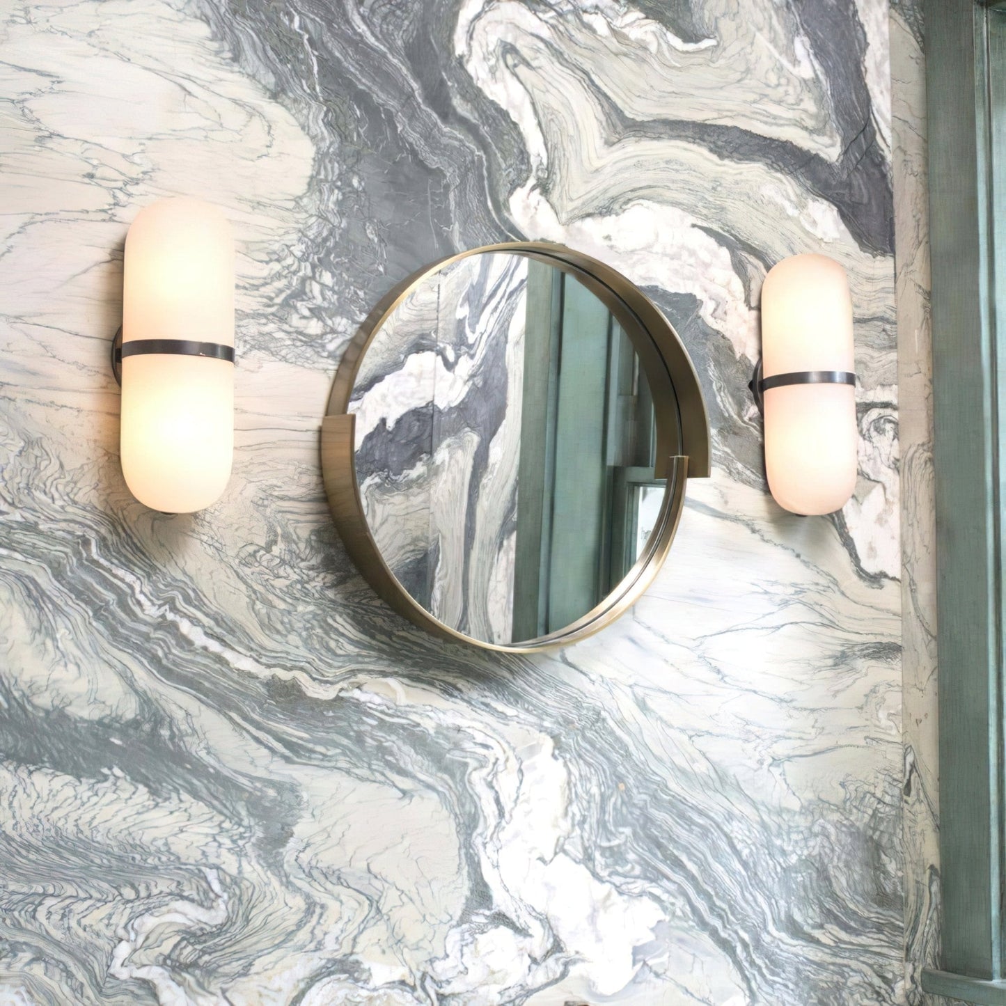 Alabaster Pill Wall Light - Soft Glow, Energy-Efficient Design