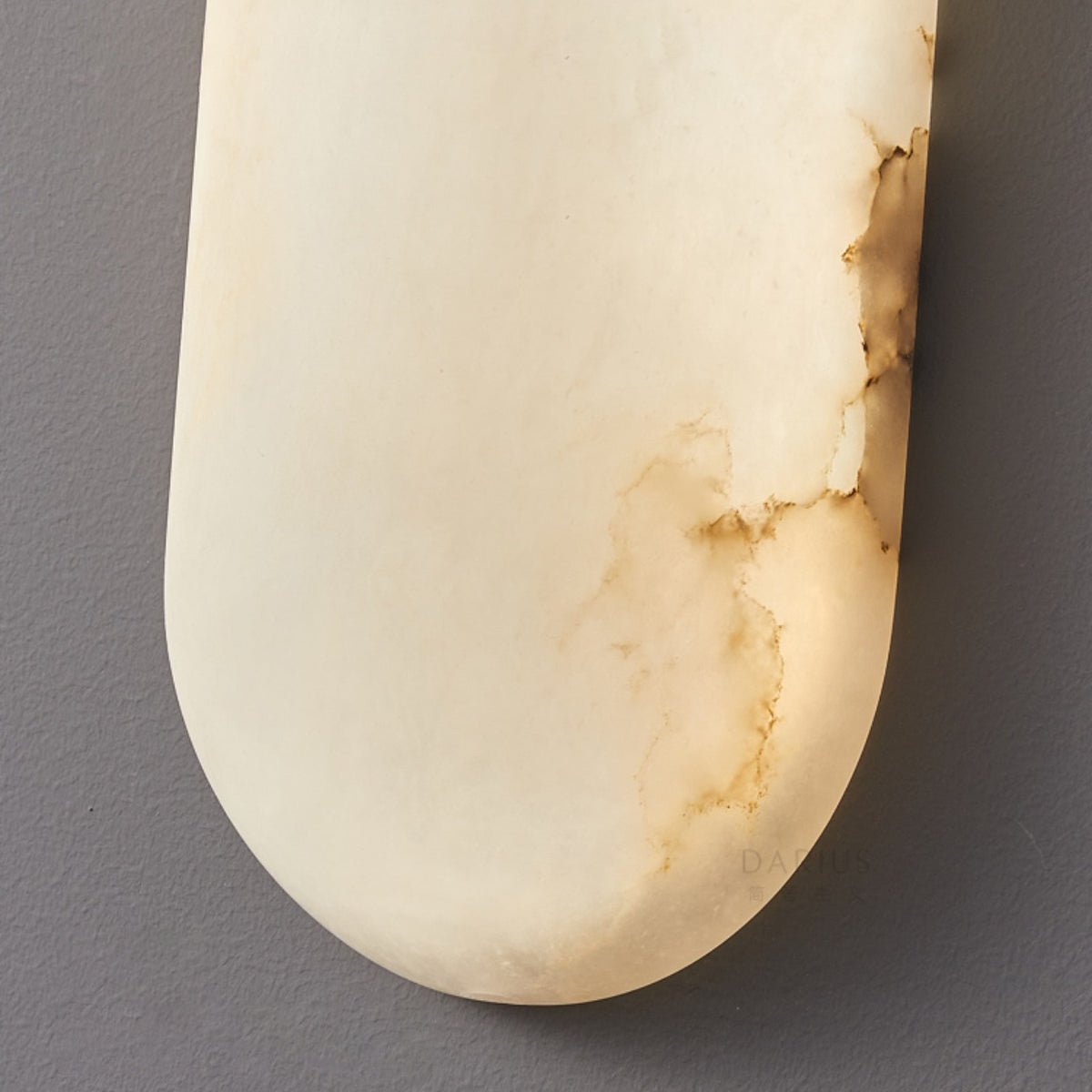 Alabaster Pill Wall Light - Soft Glow, Energy-Efficient Design