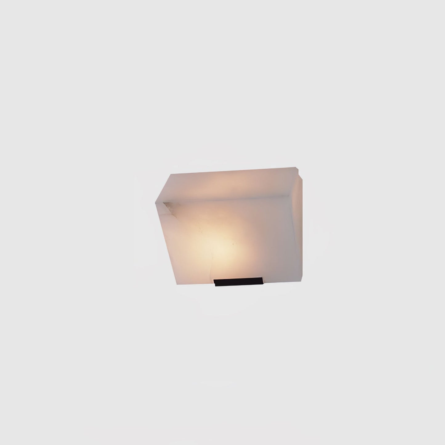 Alabaster Staircase Wall Lamp - Elegant Design, Adjustable Brightness