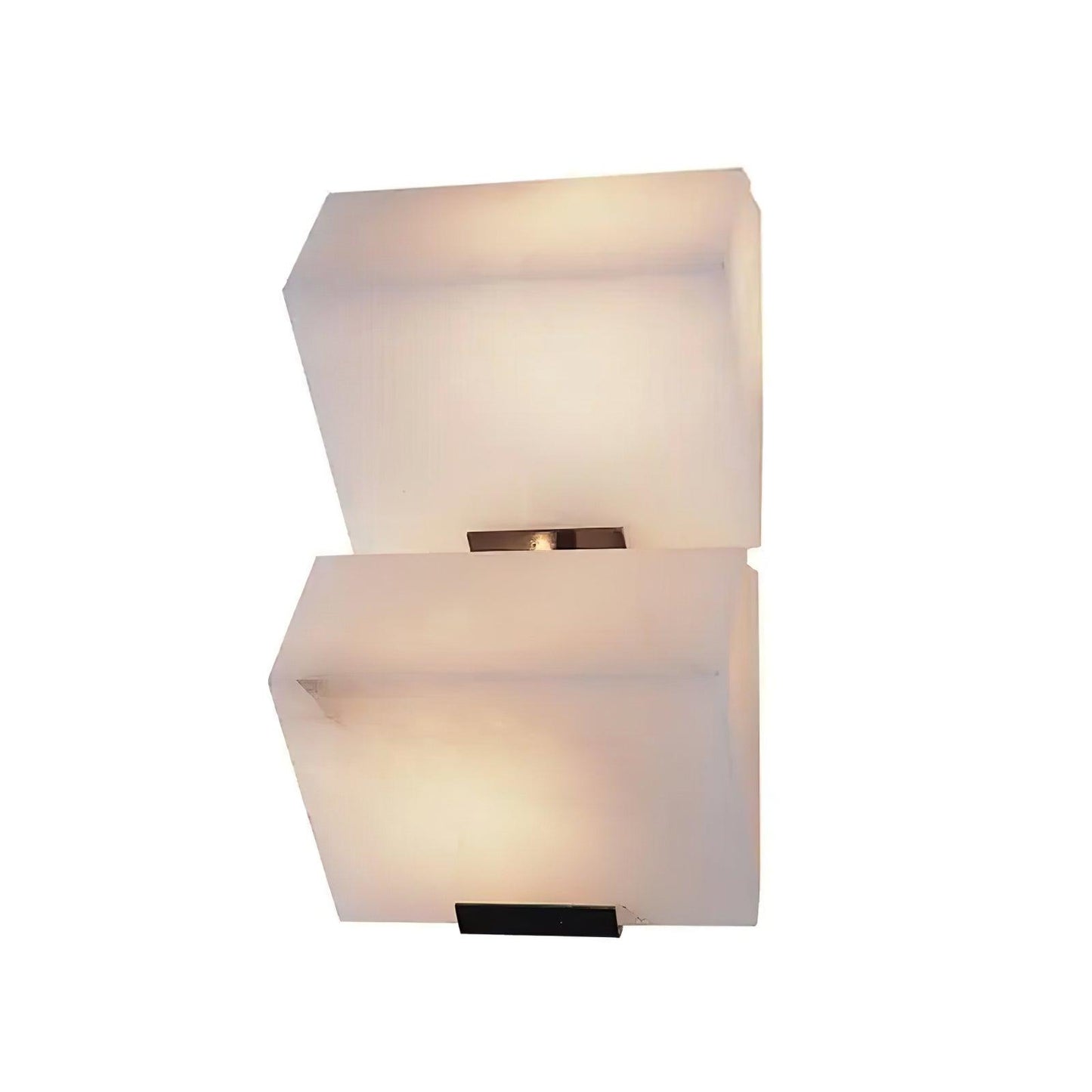 Alabaster Staircase Wall Lamp - Elegant Design, Adjustable Brightness