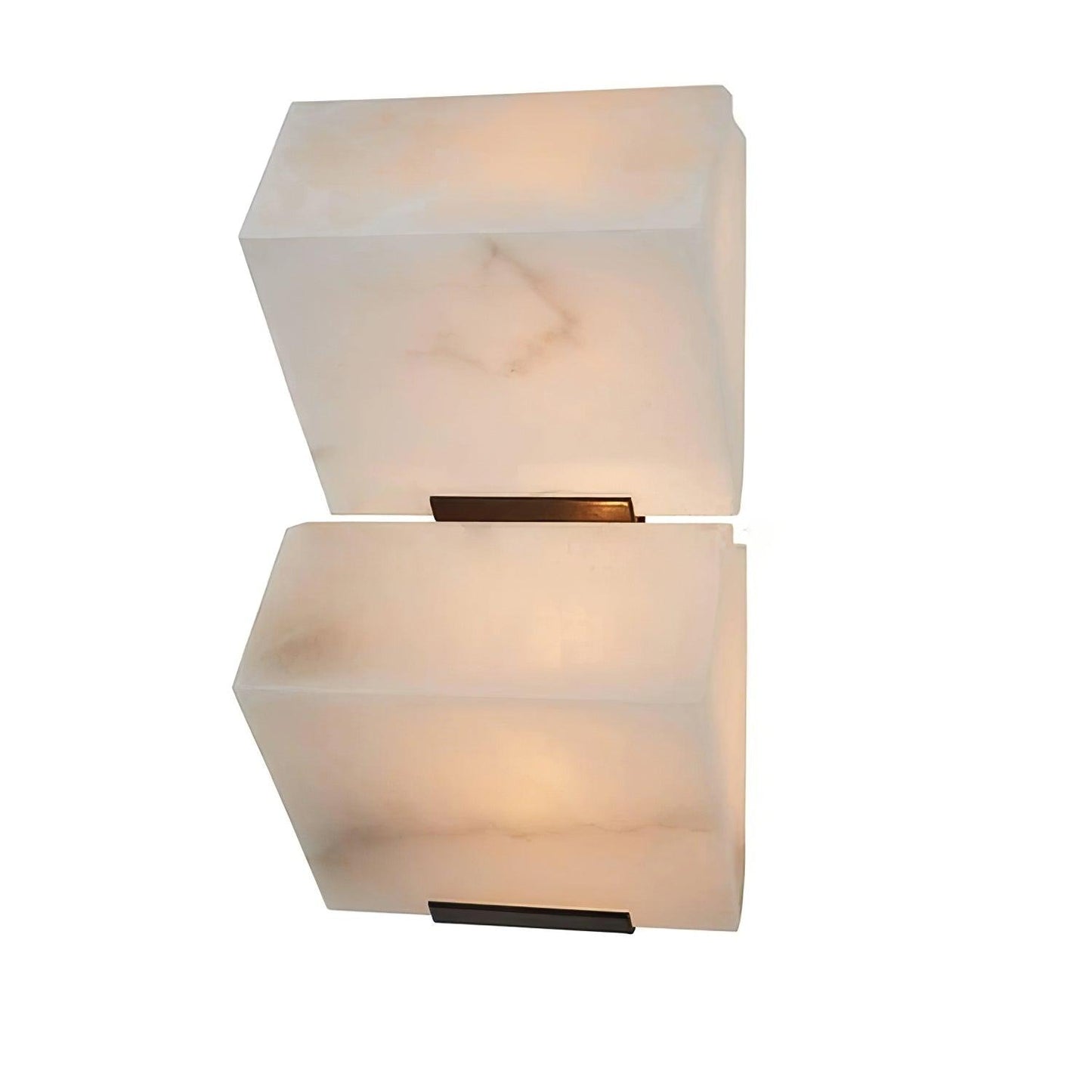 Alabaster Staircase Wall Lamp - Elegant Design, Adjustable Brightness