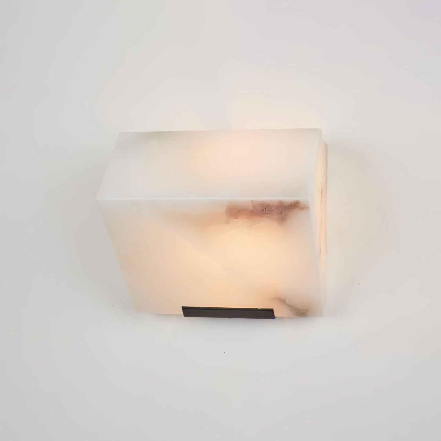 Alabaster Staircase Wall Lamp - Elegant Design, Adjustable Brightness