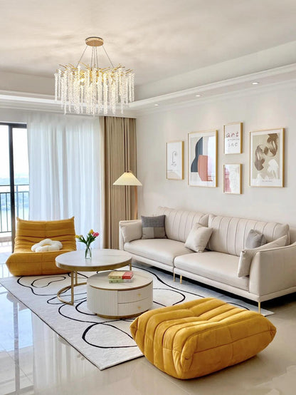 Albero Crystal Chandelier - Elegant Design with Adjustable Height & LE
