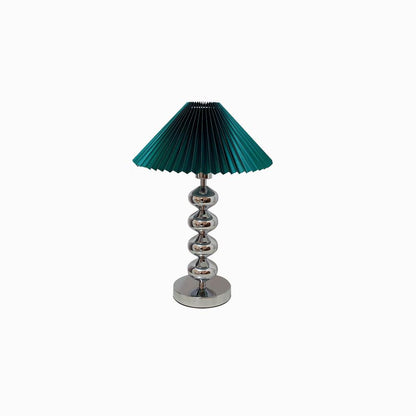 Aleisha Pleated Table Lamp - Adjustable Brightness, Elegant Design