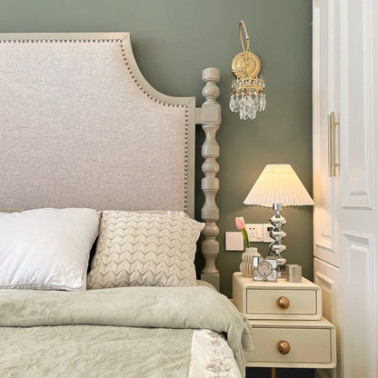 Aleisha Pleated Table Lamp - Adjustable Brightness, Elegant Design